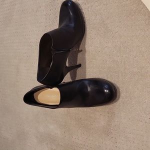 Via Spiga high heeled black booties